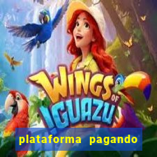 plataforma pagando no cadastro cassino