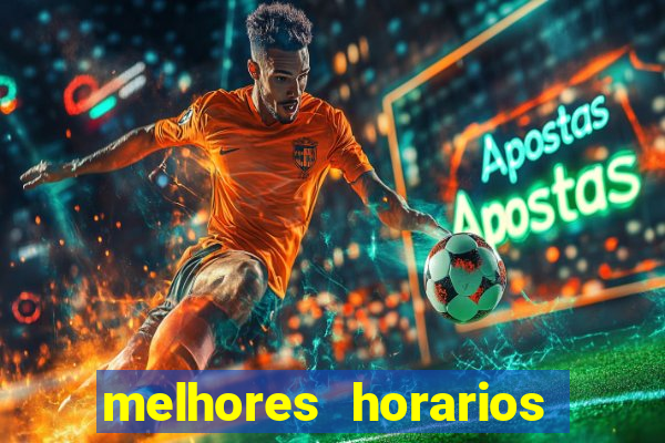 melhores horarios pagantes fortune tiger