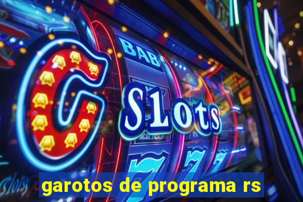 garotos de programa rs