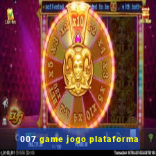 007 game jogo plataforma