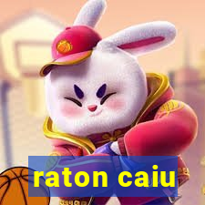 raton caiu