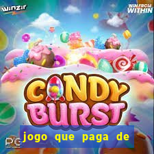 jogo que paga de verdade no pix sem depositar nada