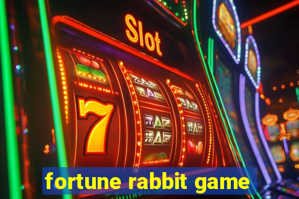 fortune rabbit game