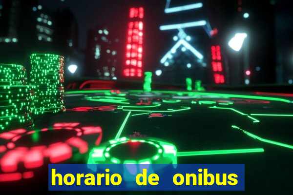 horario de onibus santos dumont x juiz de fora