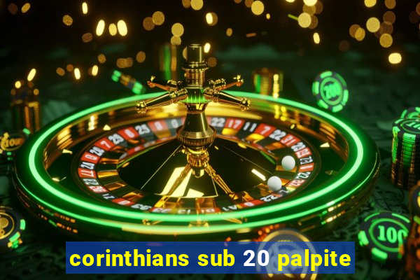 corinthians sub 20 palpite