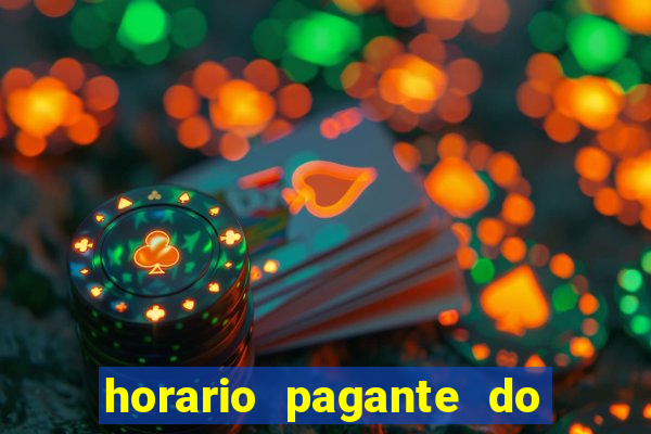 horario pagante do coelho fortune