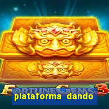 plataforma dando bonus de cadastro